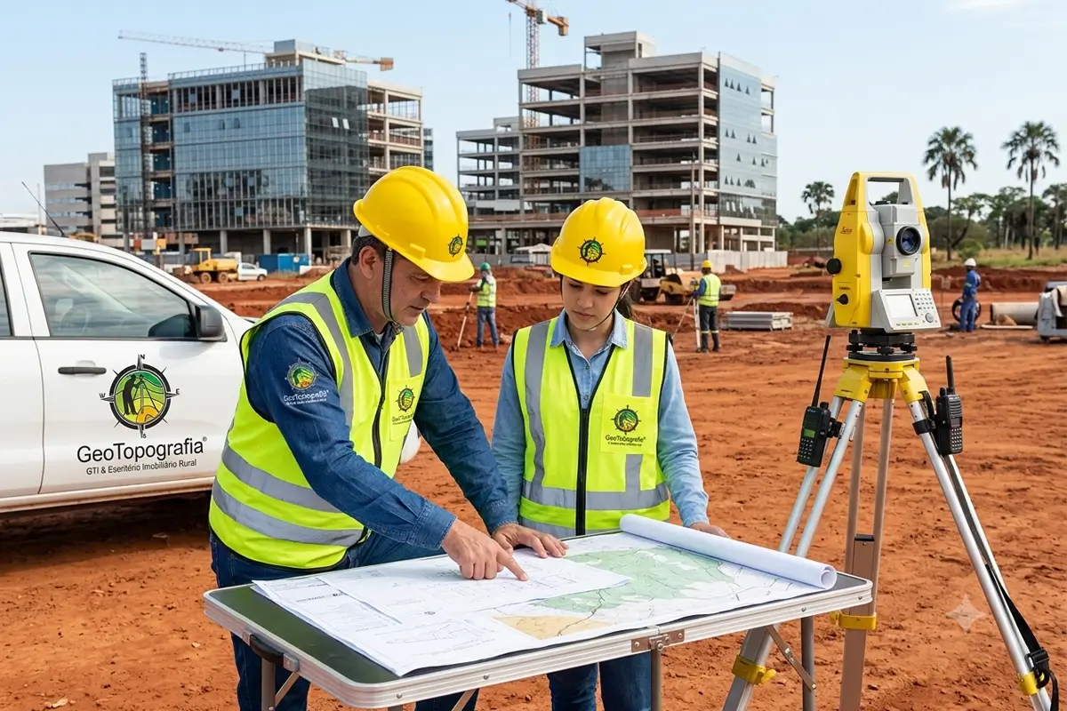 Topografia para obras e construtoras em Gurupi - TO